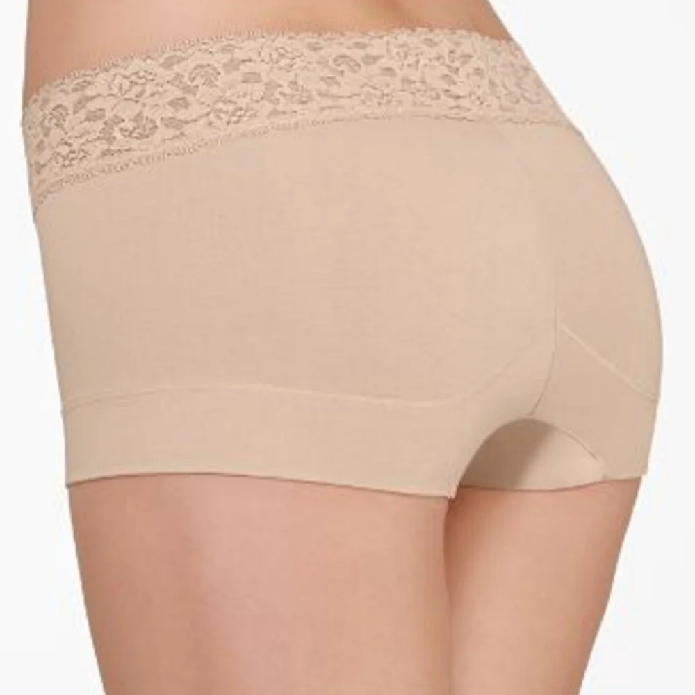 Maidenform Dream Lace Trimmed Nude Boyshort Size 2X
